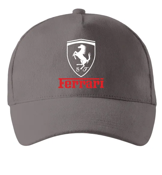 Кепка Logo Ferrari Серый фото