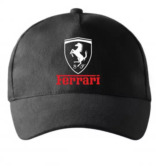 Кепка Logo Ferrari Чорний фото