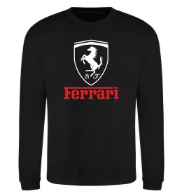 Свитшот Logo Ferrari Черный фото