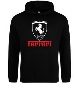 Мужская толстовка (худи) Logo Ferrari