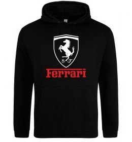 Женская толстовка (худи) Logo Ferrari