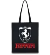 Еко-сумка Logo Ferrari Чорний фото