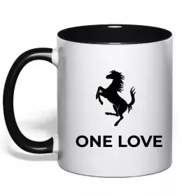 Чашка с цветной ручкой