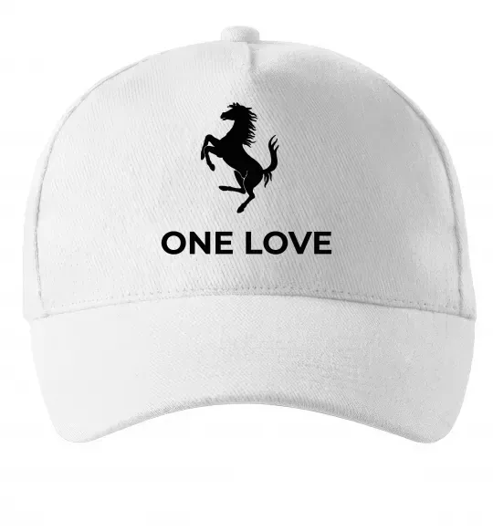 Кепка Ferrari one love Белый фото