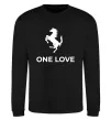 Свитшот Ferrari one love Черный фото