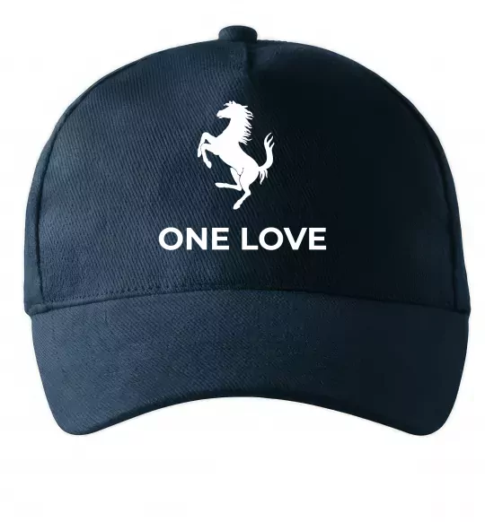 Кепка Ferrari one love Темно-синий фото