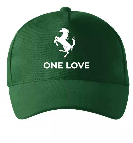 Кепка Ferrari one love Темно-зеленый фото