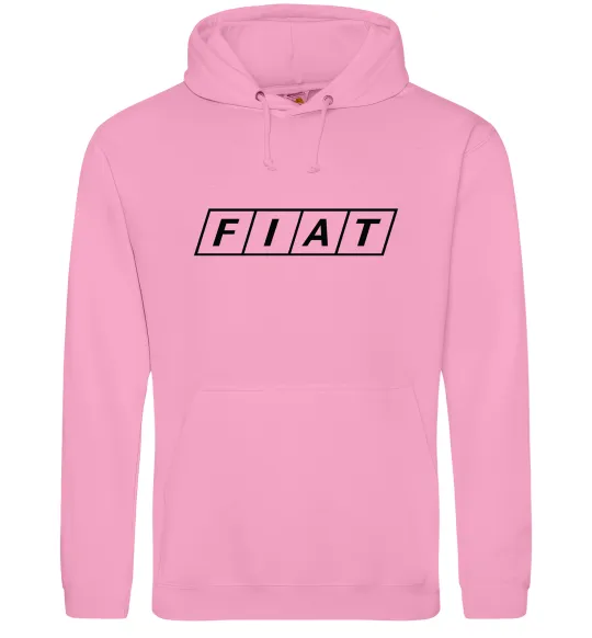 Жіноча толстовка (худі) Fiat напис Рожевий фото
