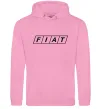 Жіноча толстовка (худі) Fiat напис Рожевий фото