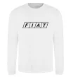 Свитшот Fiat напис Белый фото