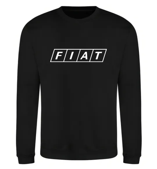 Свитшот Fiat напис Черный фото