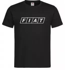 Чоловіча футболка Fiat напис Чорний фото