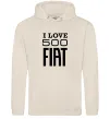 Женская толстовка (худи) Love Fiat 500 Таш Женская толстовка (худи) Love Fiat 500 Таш фото