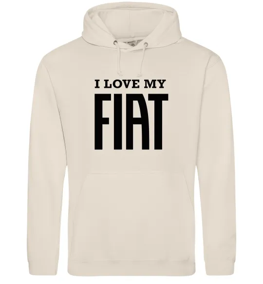 Жіноча толстовка (худі) I love my fiat Таш фото
