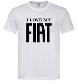 Мужская футболка I love my fiat