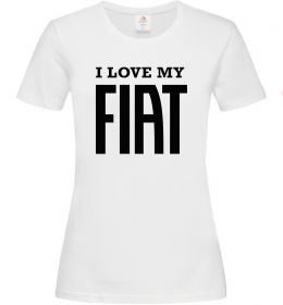 Жіноча футболка I love my fiat