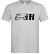 Чоловіча футболка Fiat500 Сірий фото