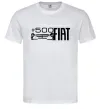 Чоловіча футболка Fiat500 Білий фото