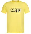 Чоловіча футболка Fiat500 Лимонний фото