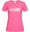 Женская футболка Fiat500 Ярко-розовый фото