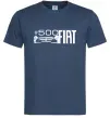 Чоловіча футболка Fiat500 Темно-синій фото