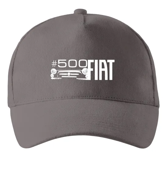 Кепка Fiat500 Серый фото