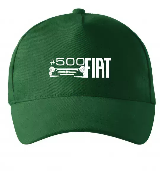 Кепка Fiat500 Темно-зеленый фото