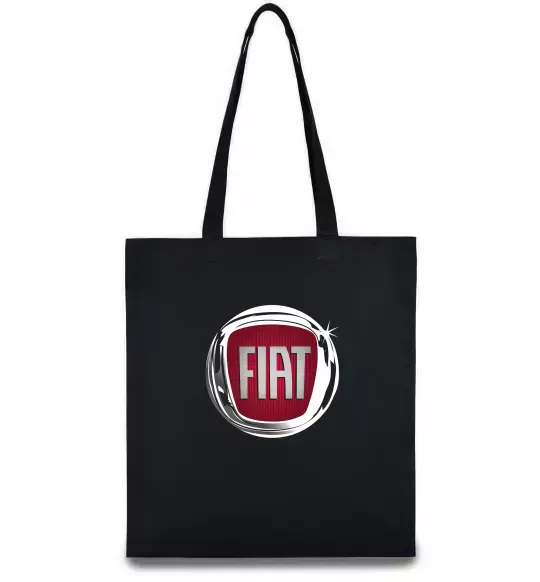 Еко-сумка Fiat logo Чорний фото