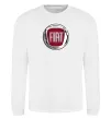 Свитшот Fiat logo Белый фото