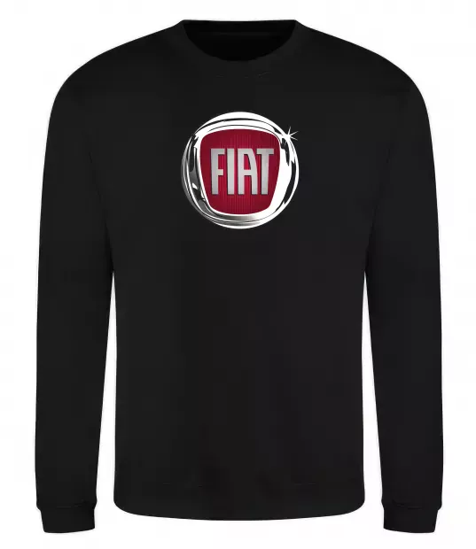 Свитшот Fiat logo Черный фото
