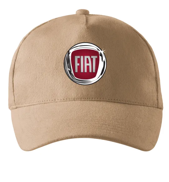 Кепка Fiat logo Пісочний фото