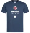 Мужская футболка Fiat boss Темно-синий фото