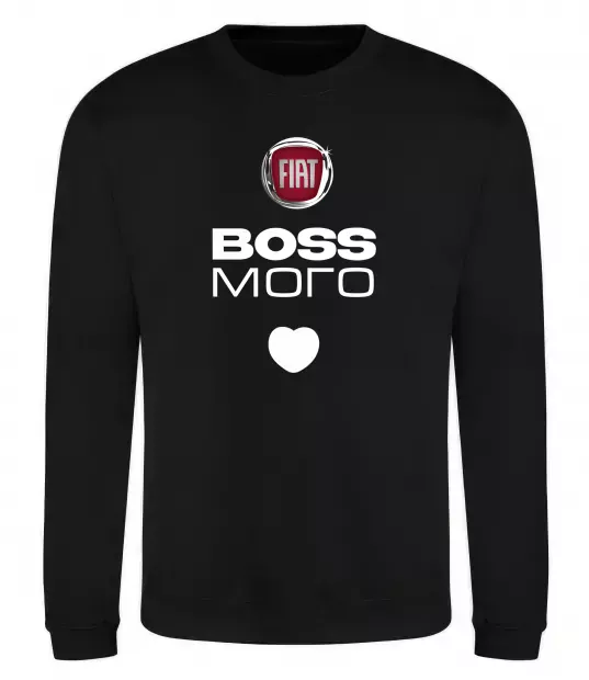 Свитшот Fiat boss Черный фото