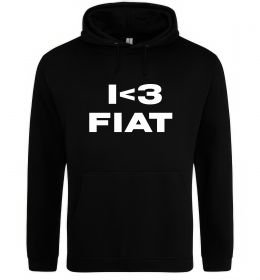 Мужская толстовка (худи) I <3 Fiat