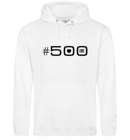 Женская толстовка (худи) 500 Fiat