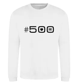 Свитшот 500 Fiat Белый фото