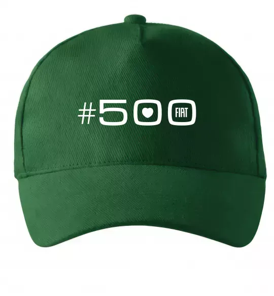 Кепка 500 Fiat Темно-зелений фото