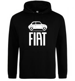 Мужская толстовка (худи) Fiat машина Мужская толстовка (худи) Fiat машина