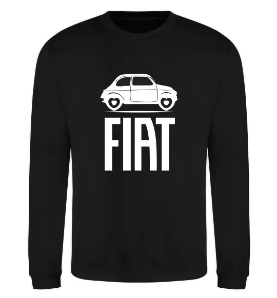 Свитшот Fiat машина Черный фото