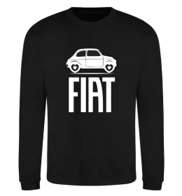 Свитшот Fiat машина Черный фото