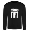 Свитшот Fiat машина Черный фото