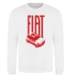 Свитшот Fiat car Белый фото
