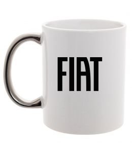 Чашка с цветной ручкой Fiat назва