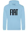 Чоловіча толстовка (худі) Fiat назва Блакитний фото