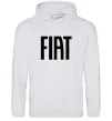 Жіноча толстовка (худі) Fiat назва Сірий меланж фото