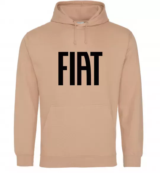 Жіноча толстовка (худі) Fiat назва Пісочний фото
