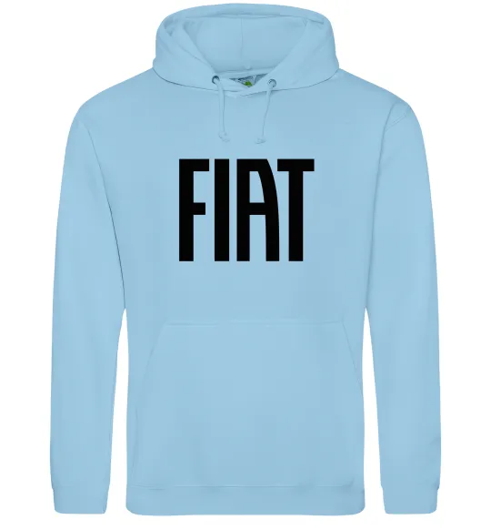 Жіноча толстовка (худі) Fiat назва Блакитний фото