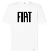Футболка Оверсайз Fiat назва Белый фото