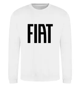 Свитшот Fiat назва Белый фото