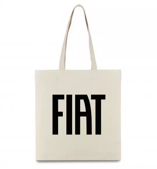 Еко-сумка Fiat назва Бежевий фото